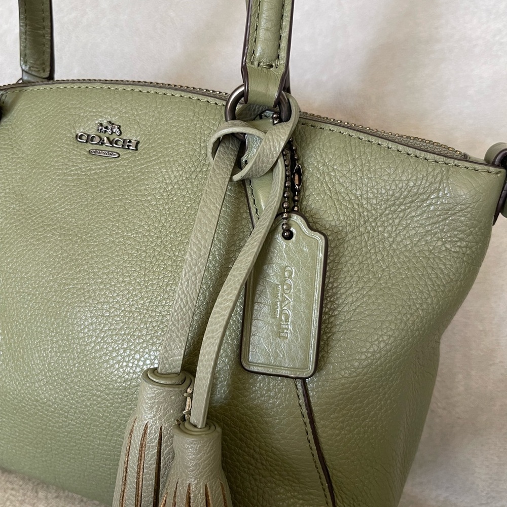 Green Coach crossbody bag - Picture 2 of 9